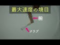 第11章　目に見えない飛ばしの力-03　最大速度を過ぎると力は伝達される