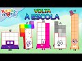 Numberblocks em portugus  de volta  escola  conhea os nmeros 1620  aprender a contar