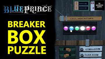 Blue Prince Breaker Box Puzzle - Utility Closet Puzzle Solution - VAC Indicators
