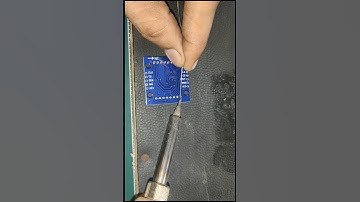 Soldering Max7219 Dot Display #soldering #max7219 #shortfeed