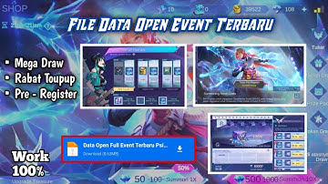 File Data Open Full Event Terbaru Psionic | Ml Lite