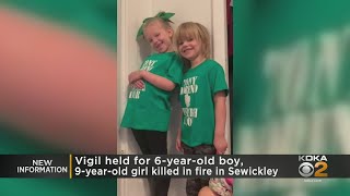 Community remembers 2 young children killed in Sewickley fire