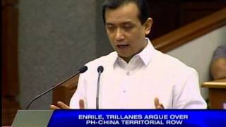 Sen. Trillanes withdraws from majority, says he has lost confidence in Sen. Pres. Enrile