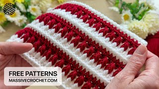 Crochet a Wonder! ❤ Very Easy & Unique Baby Blanket Pattern for Beginners