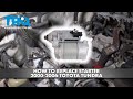 How to Replace Starter 2000-2006 Toyota Tundra