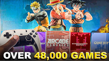 UNBOXING the Ultimate Retro Game Stick with 50,000+ Games! | Plug & Play Fun!