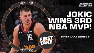 JOKIC DID NOT GET MY VOTE!  Stephen A. wanted Shai GilgeousAlexander as the NBA MVP! | First Take