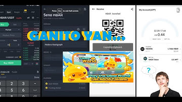 How to Buy HBAR on Binance & Send to Dcent Wallet | Slime World