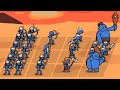 Атака стикменов Stick Wars 2 Battle of Legions 30-60