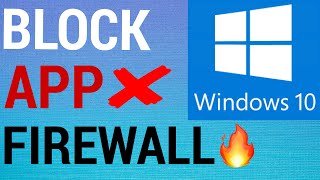 How To Block Programs With Windows 10 Firewall screenshot 3