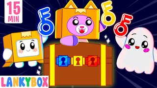 LankyBox Solves the Mystery Challenge of 1000 Keys - Funny Toy Story | LankyBox Channel Kids Cartoon