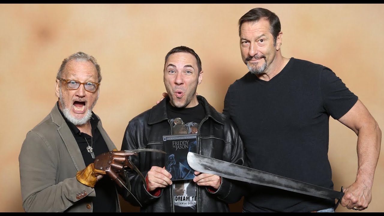 Meeting Robert Englund And Ken Kirzinger Freddy Krueger And Jason Voorhees