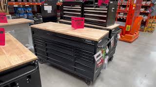 61" Inch Husky Drawer Workbench Overview & Quickie Review