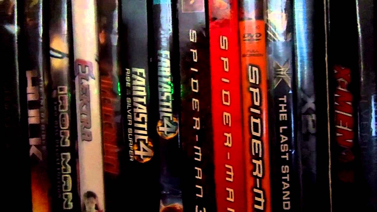 MY UPDATED MARVEL MOVIE DVD COLLECTION YouTube