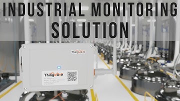 Industrial Monitoring IoT solution. Wireless system for increased safety, maintenance, and security.