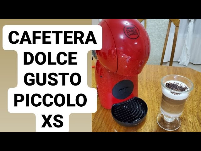 CAFETERA DE CÁPSULAS KRUPS DOLCE GUSTO PICCOLO XS ROJA – Electrocash  Electrodomésticos