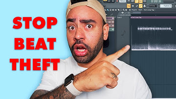 How To SECRETLY WATERMARK Your Beats In FL STUDIO So No One Can STEAL Them 😤