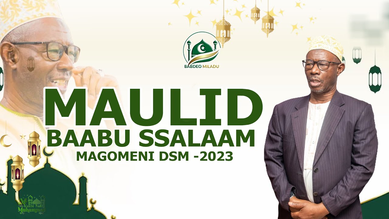 🔴 LIVE :  MAULIDI MADRASAT BAABU SSALAAM_MAGOMENI DSM_ SEP 02 2023