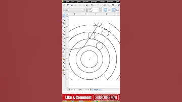 Coreldraw Professional Design Short | Vector Circular Infographic In Coreldraw Beginners #coreldraw