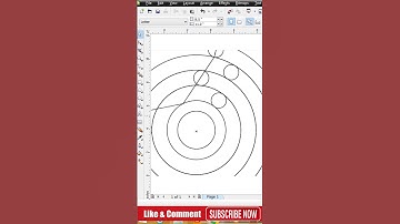 Coreldraw Professional Design Short | Vector Circular Infographic In Coreldraw Beginners #coreldraw
