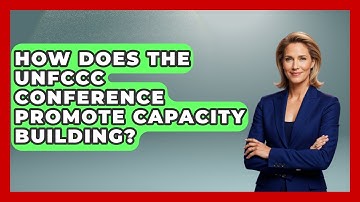 How Does The UNFCCC Conference Promote Capacity Building? - International Policy Zone