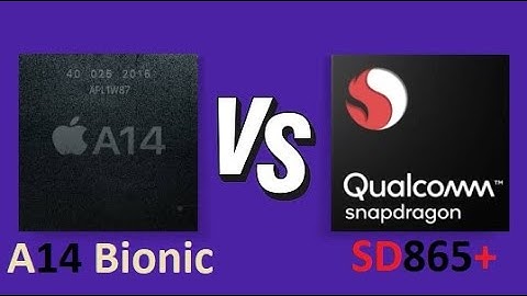 Apple A14 Bionic Vs Qualcomm Snapdragon 865+ | Benchmark Comparison