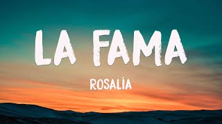LA FAMA ft. The Weeknd - ROSALÍA [Lyrics Video] 💸