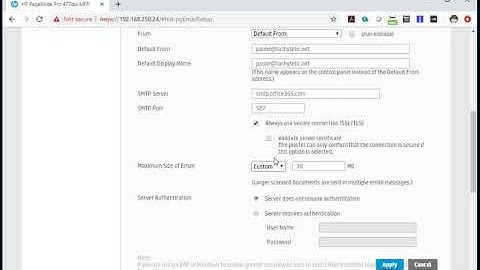 Office365 Scan To Email