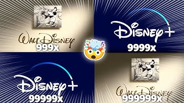 Disney Plus Intro Gone WILD at 999999x Speed!