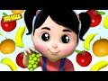 Fruit Names & Colors For Kids | Nursery Rhymes & Cartoon Videos For Children