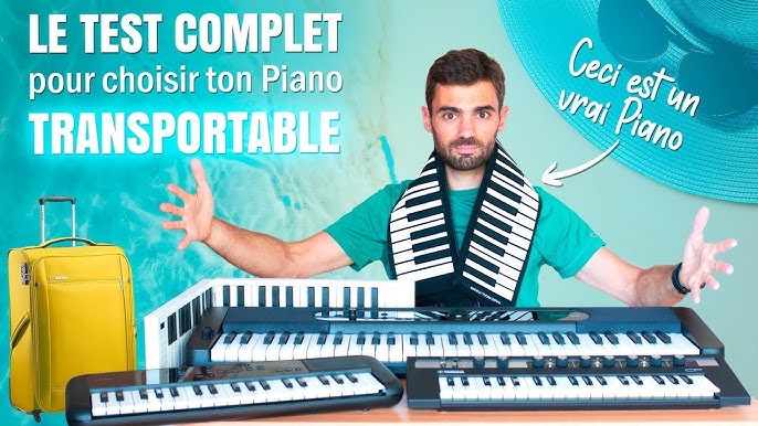 Clavier Piano 37 touches petit clavier électronique numérique portable avec  24