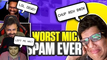 Best MIC spam Ever! ft. Tanmay Bhat 😂