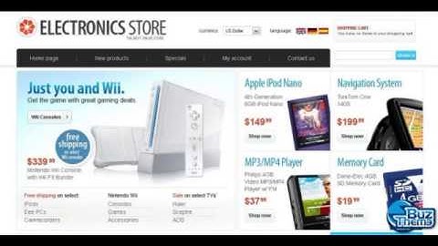 Download Electronics Store OsCommerce Template by  Di TM