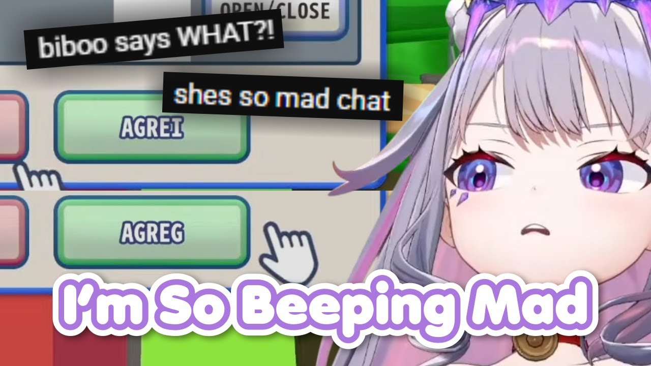 Biboo Crashing Out and Started Cursing in Agreeee