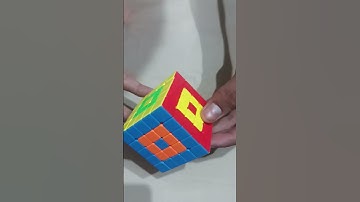 How to make Double Dot pattern in 5x5 Rubik