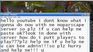 how to make moparscape server plz help me!!!