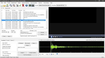 Subtitle Edit Overview