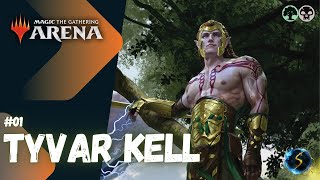 It's Showtime: Tyvar Kell 🌲💀 #01 - MTG Arena - Historic Brawl