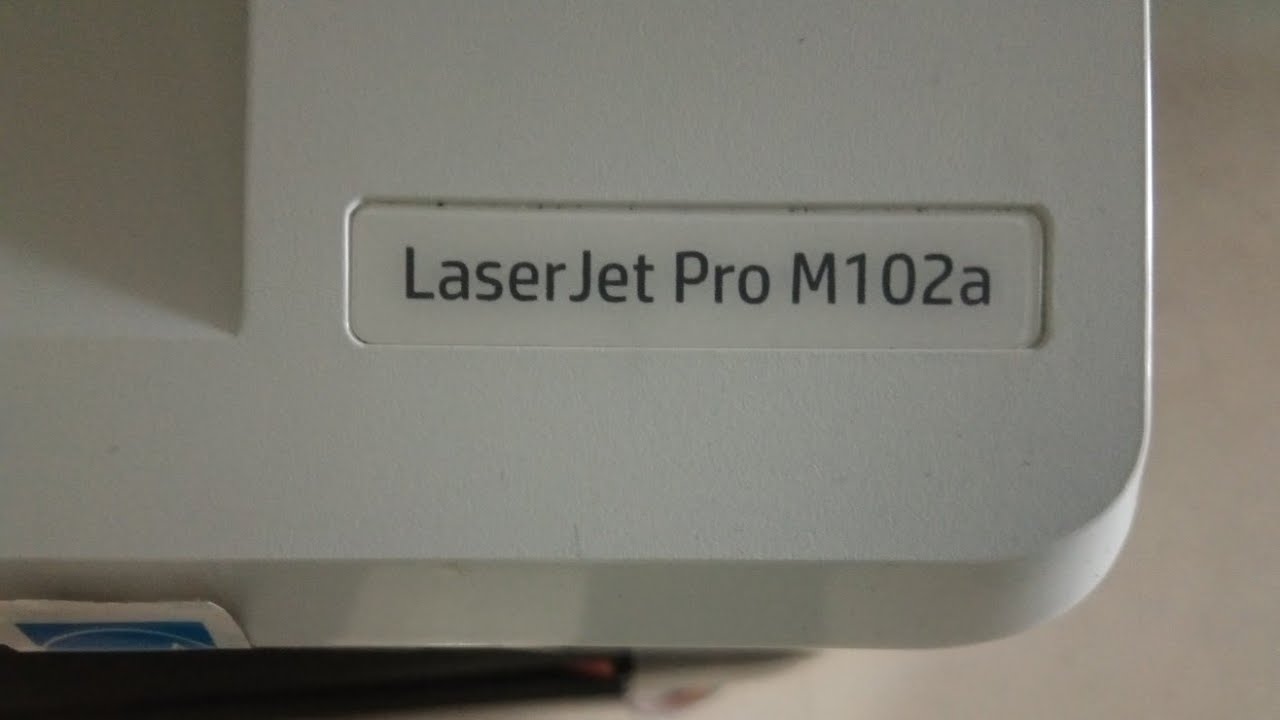 Cara Isi Toner Printer HP LaserJet Pro M102a - YouTube