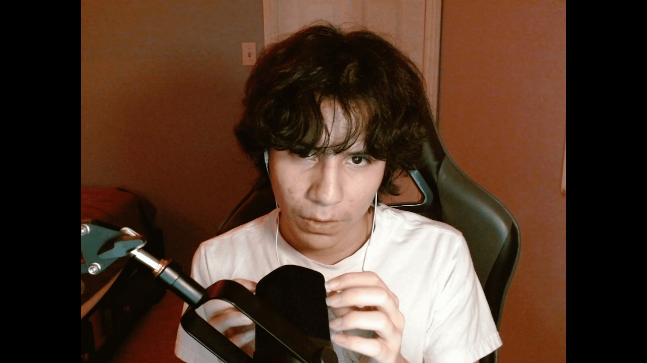 asmr soft mic scratching: bare mic & foam cover