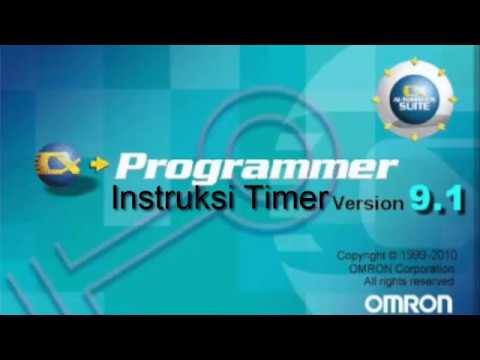 Instruksi Timer pada PLC menggunakan CX-Programmer