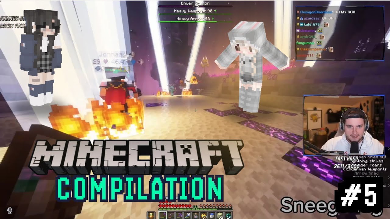 #5 FUNNY MOMENTS COMPILATION | MINECRAFT - YouTube