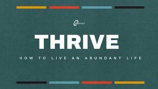 THRIVE | Christ-Like Character