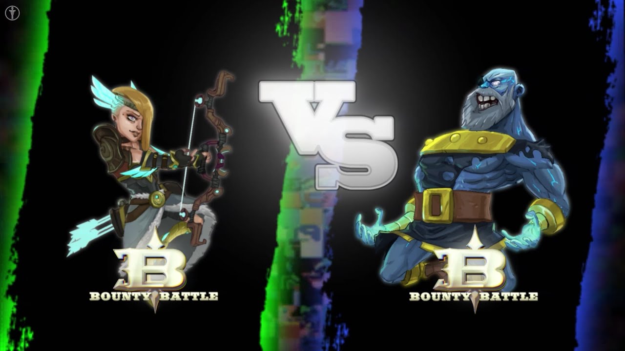 Bounty Battle All Characters/Arena Gameplay #1 - Azell vs Atlas