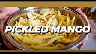 How to make homemade Pickled Mango ?