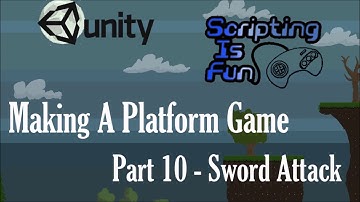 Unity Game Tutorials - Platform Game - Part 10 - Sword Attack