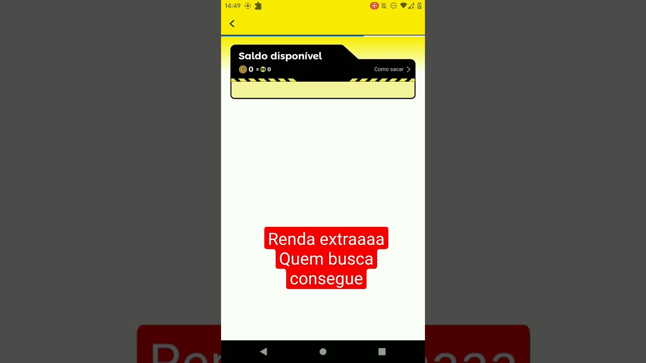 App Novo pagando 5 reais pra mineirar