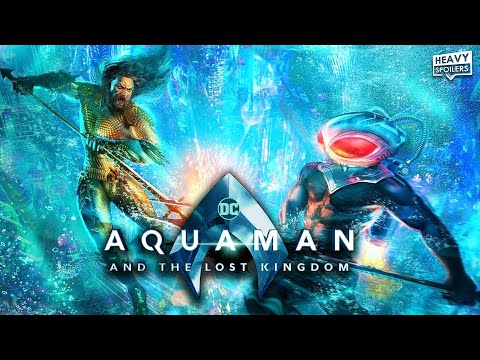 AQUAMAN AND THE LOST KINGDOM Official Trailer Leak | Cinemacon Breakdown & DC Easter Eggs