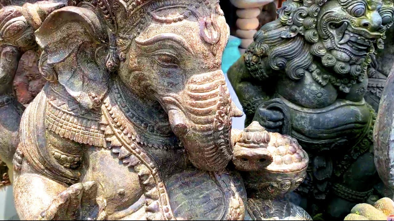 Big Stone Statue Rocks Big stone - YouTube