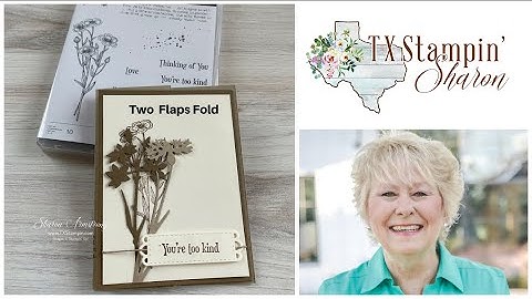 🔴 Make a Flap Fold Card with 2 Flaps! How Will This Inspire Your Card Making?
